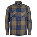 Barbour Men's Essential Check Overshirt Ivy Green 1