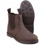 Cotswold Kids Camberwell Pull On Dealer Boots Brown