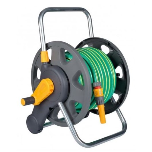 Hozelock 60m Hose Reel with 25m Hose