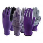 Town & Country Ladies Rigger Gloves Triple Pack (Purple)