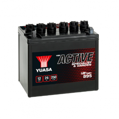 Yuasa 895 YBX Active Specialist & Garden Battery 12V 26Ah 250A