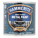 Hammerite Metal Hammered Paint 5L Black 1