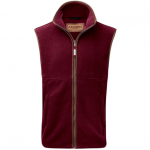 Schoffel Oakham Fleece Gilet Claret + FREE Schoffel Thurlestone Cap (Worth £24.95)