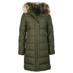 Barbour Daffodil Ladies Quilted Jacket Olive