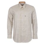 Barbour Men’s Sporting Tattersall Shirt Navy-Olive