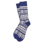 Barbour Onso Fair Isle Socks Navy