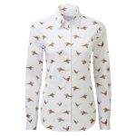 Schoffel Norfolk Ladies Shirt Pheasant Print