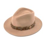 Alan Paine Richmond Ladies Fedora in Mink