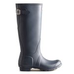 Hunter Women’s Tall Rear Adjustable Wellington Boots Navy – Size 4 ONLY