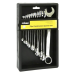 Rolson 12pc Combi Spanner Set with Hanging Rack