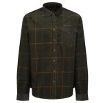 Harkila Kaldfjord Corduroy Check Shirt Willow Green