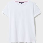 Crew Clothing Perfect Slub T-shirt White