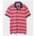 Crew Westcott Polo Shirt Rapture Rose/Navy