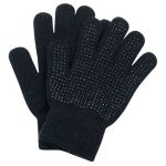 Magic Pimple Grip Adult Riding Gloves (Black-Navy)