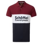 Schoffel Men’s Exeter Polo Shirt Bordeaux
