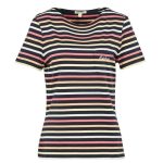 Barbour Bradley Short Sleeved Top Navy-Multistripe