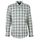 Barbour Men’s Sadle Checked Shirt Stone