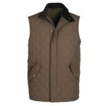 Barbour Men’s Shoveler Gilet Dark Olive