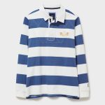 Crew Vintage Stripe Rugby Shirt Blue/White