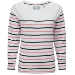 Schoffel Beauport Ladies Cotton Top White-Navy-Flamingo