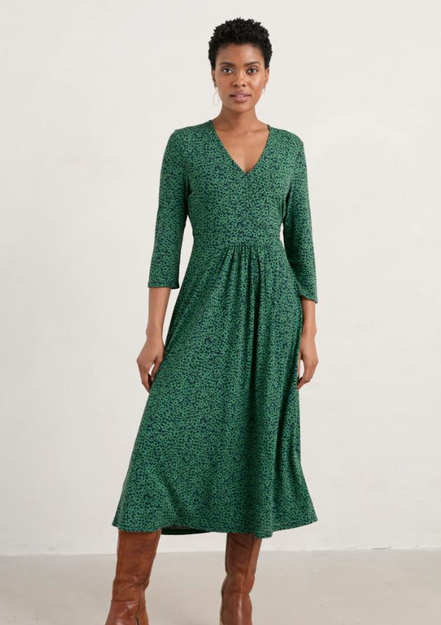 Seasalt Carwynnen Three Quarter Sleeve Dress | Ernest Doe Shop