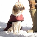 Le Chameau Fleece Lined Dog Coat Rouge