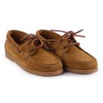 Le Chameau Galion Femme Nubuck Deck Shoe Tan