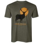 Seeland Stag Fever T-Shirt Pine Green Melange