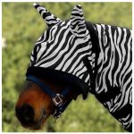 Waldhausen Anti-Fly Mask Zebra with Ears