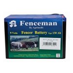Fenceman 9V 130AH Alkaline Fencer Battery