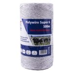 Fenceman Super 6 High Performance Electric Fence Polywire 500M