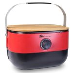 Sahara Mini Portable Gas BBQ Red