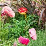 Ascalon Decorative Parrot Tulip Stake Yellow / Red