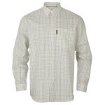 Harkila Allerston L/S Shirt Emerald Green-White