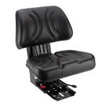 Granit 24000067 Black PVC Tractor Seat