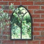 Ascalon Small Chapel Arch Garden Mirror