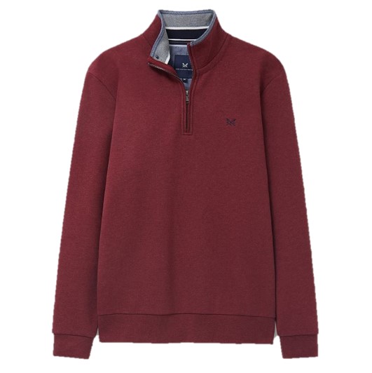 Half zip fleece crew online