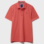 Crew Classic Pique Polo Shirt Spiced Coral