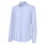 Hoggs of Fife Callie Twill Shirt Plain Blue