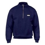 New Holland Genuine Adult 1/4 Zip Dark Navy Sweatshirt
