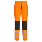 Portwest KX346 Hi-Vis Flexi Joggers Orange-Black