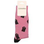 Schoffel Ladies Bamboo Single Socks Pink Lyndon