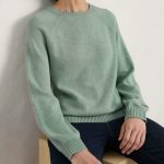 Seasalt Caradon Organic Cotton Jumper Moth