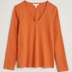 Seasalt Talent Long Sleeve Top Rusted