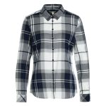 Barbour Bredon Ladies Check Shirt Navy-Tartan