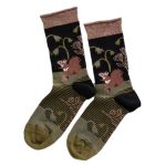 Seasalt Women’s Snowy Scenes Socks Woodland Winter Nori