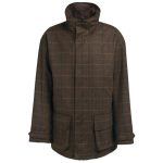 Barbour Beaconsfield Tweed Wool Jacket Burnhill Brown Check