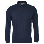 Barbour Essential Long Sleeve Polo Shirt Navy