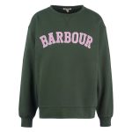 Barbour Northumberland Patch Sweatshirt Olive