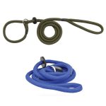 Bisley Basic 8mm Braided Slip Lead (Green & Blue)